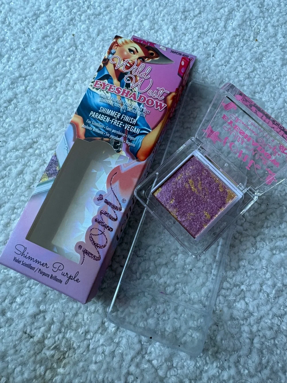 ioni Pink Cowgirl Wild West Shimmer Purple Eyeshadow